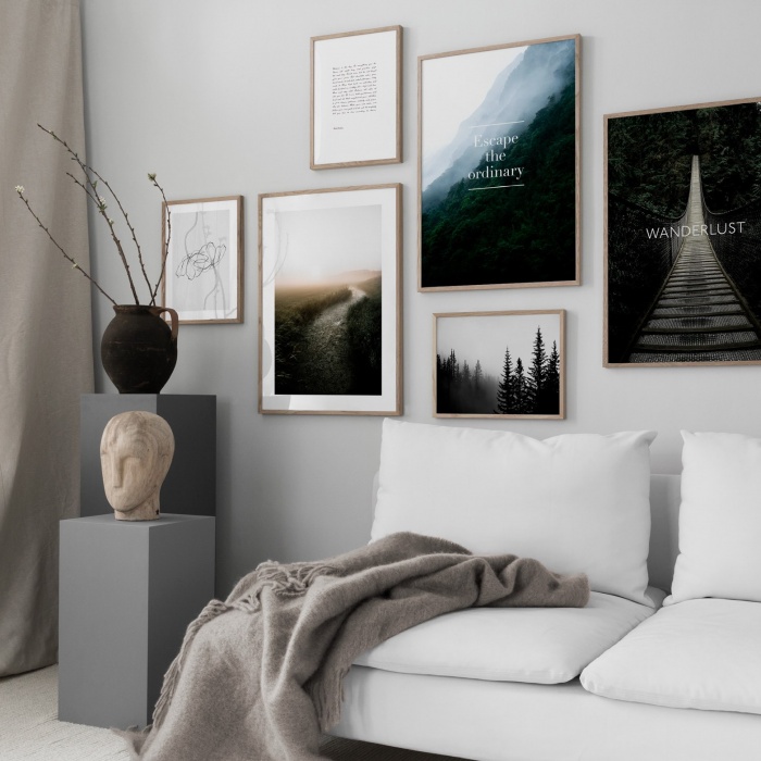 How to Arrange an Art Wall Display